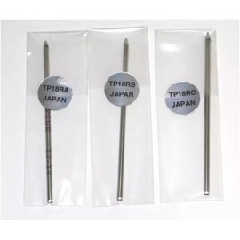 Yasutomo LuPro Yasutomo Multipoint Pen Refills Pack of 3 Refills - 3 X TP18MB - Medium - Red