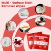 Stain Remover Wet Wipes Bulk, Individual Wrapped Clothes Portable Travel