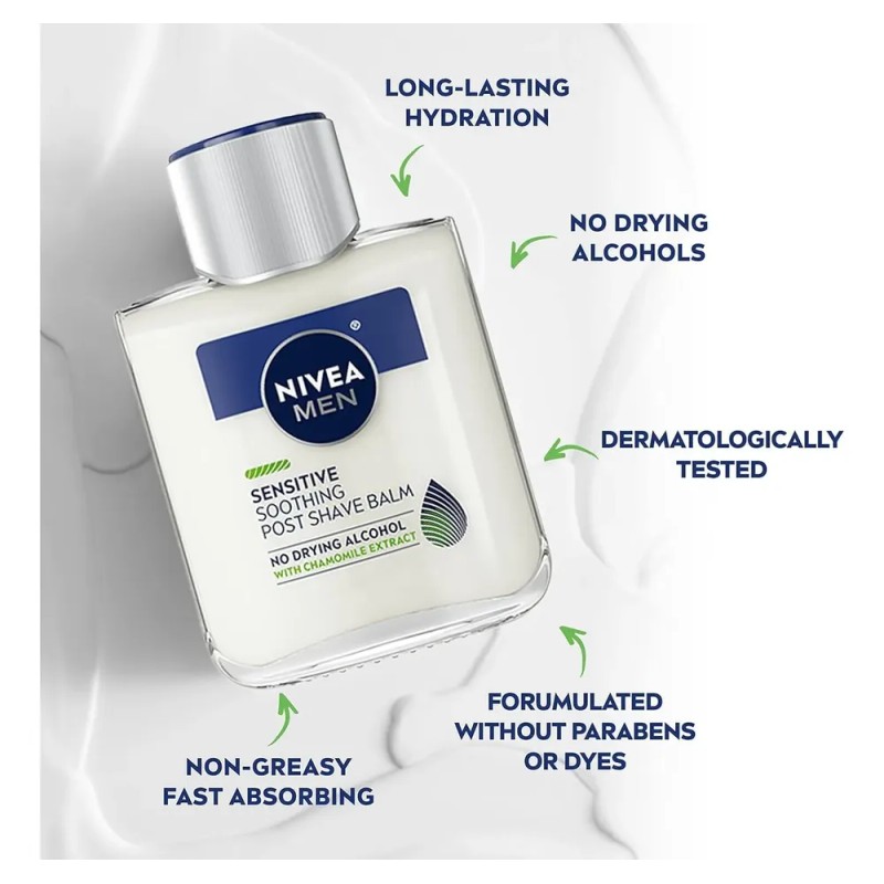 Bálsamo Para Después Del Afeitado Nivea For Men Sensitive 97