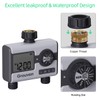Grouven Water Timer for Garden Sprinkler Hose Timer with Rain