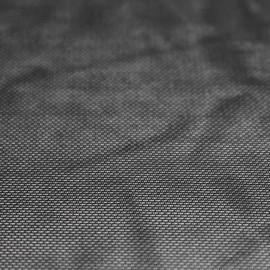 Stylish FABRIC Lightweight Solid Poly Spandex Power Mesh 4-Way Stretch-(100GSM), Apparel Fabric DIY Projects, Black 1 Yard