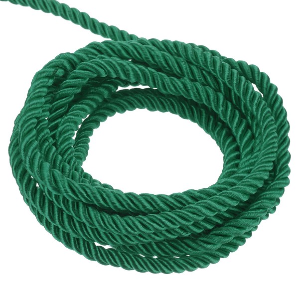 MECCANIXITY Twisted Cord Trim, 11 Yard 3mm 3-Ply Twine Braided