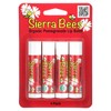 Sierra Bees, Organic Lip Balm, Pomegranate, 4 Pack, 0.15 Oz