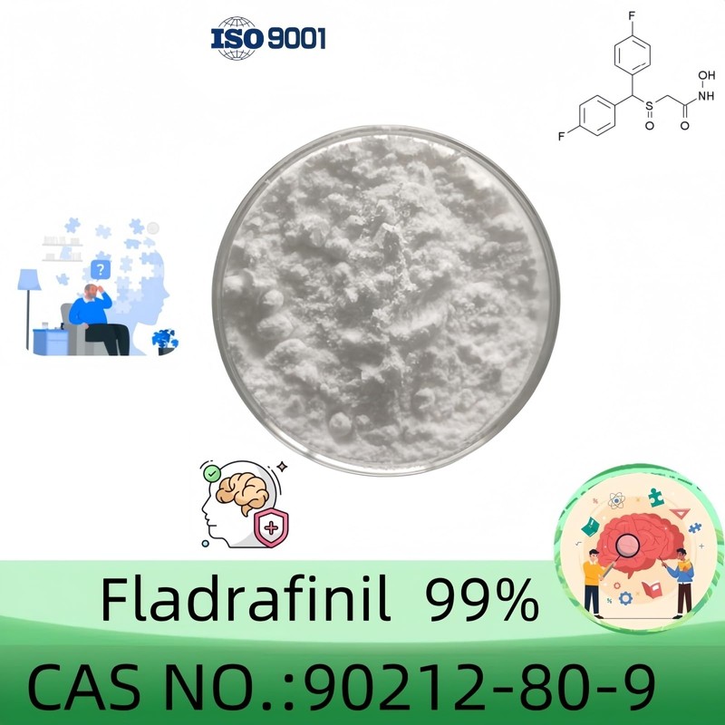 Fladrafinil Powder, CRL-40,941, Purity 99% Min, 5 Grams, CAS 90212-80-9