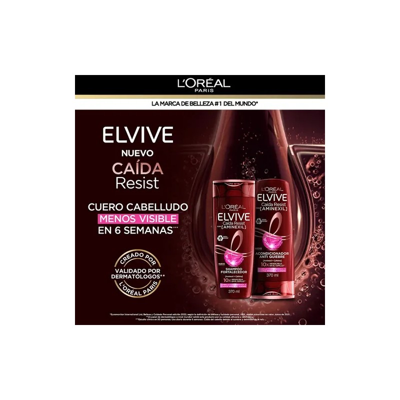 Acondicionador Elvive Caida Resist x370ml