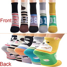 Ambielly Funny Socks - Cotton Thermal Adult Unisex Socks Value Pack (5 Pairs)