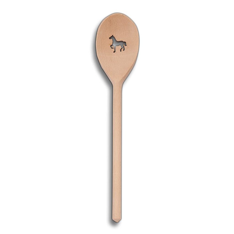 HOFMEISTER® Cooking Utensils Spoon or Spatula with Wooden Motif (Oval