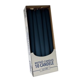 Cereria Di Giorgio - 10 Candele Coniche - Ø 2,2 cm h. 25 cm - Blu Notte