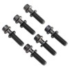 6PCS Bike Stem Bolts Titanium Alloy M5x20mm Bike Handlebar Stem