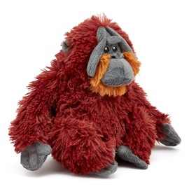 Zappi Co Ultra Soft Orangutan Plush Toy (23cm Width) - 100% Recycled, Eco-Friendly, Newborn Gift, Realistic Lifelike