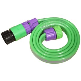 TentandTable PVC Plastic Water Misting Hose 4 Foot Long Replacement Sprinkler for Inflatable Water Slides and Wet Dry Bounce House Waterslide Combos, Inflatable Repair