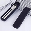 1Pcs Simple Utensil Holder with Lid, Reusable Utensils Wheat Straw