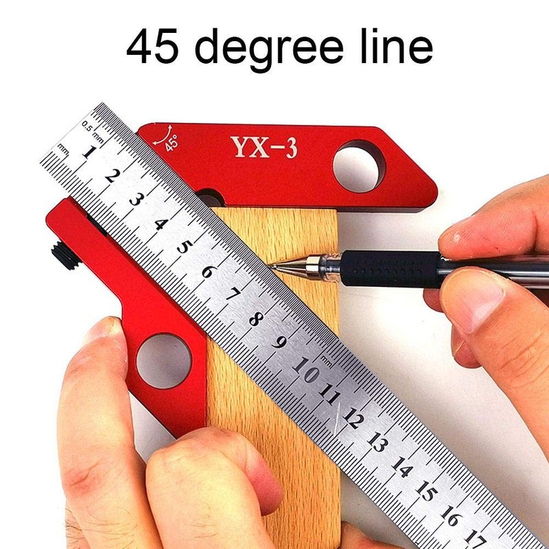 Marhynchus YX-3 Center Scribe Gauge, Center Line Scriber, 45 90
