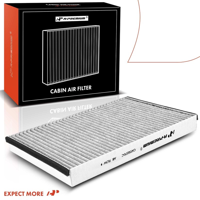 A-Premium Filtro de aire de cabina con carbón activado compatible