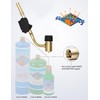 Flame King YSNAX1-024CGA High Intensity Propane Torch Head with Piezo