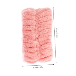 Beavorty Elastic Spa Wristbands 8 Pack Face Wash Wristband Set for Girls Absorbent Comfortable