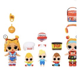 MGA Entertainment LOL Surprise Loves Mini Bites Deluxe KELLOGGS 5 DOLLS Snap Crackle Pop 2023