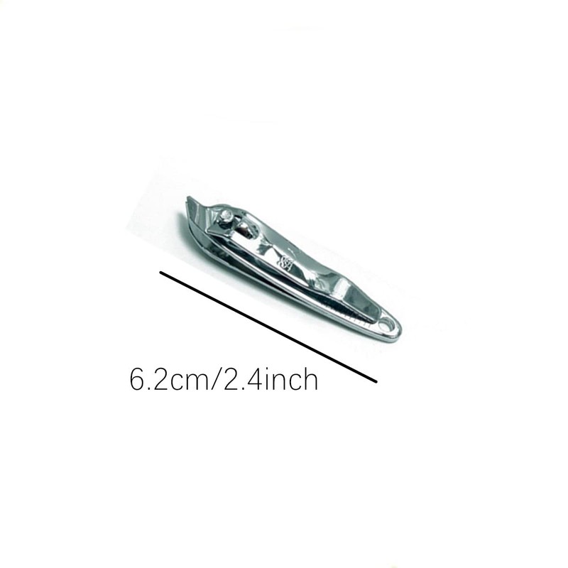 Metal Slanted Edge Nail Cutting Clippers, 3PCS Slanted Edge Nail