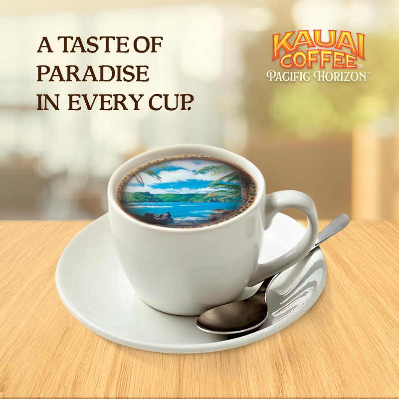 Kauai Coffee Vanilla Macadamia Nut, Medium Roast - Ground Coffee,