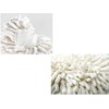IvyMei 2 Pack Chenille Hand Towels,Kitchen Hand Towels with Loop,Bathroom