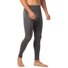 LAPASA Men's 100% Merino Wool Thermal Underwear Pants Long John Leggings Base Layer Bottom M30