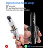 luckywagon Grease Gun Coupler Black Leakproof Grease Gun Tips Quick
