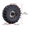 HOBBYSOUL 2.2 Beadlock Wheels and Tires 124mm Tall Tyres, Mud
