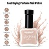 Soft Pink Perfume Nail Polish 15ml Quick Dry Air Dry