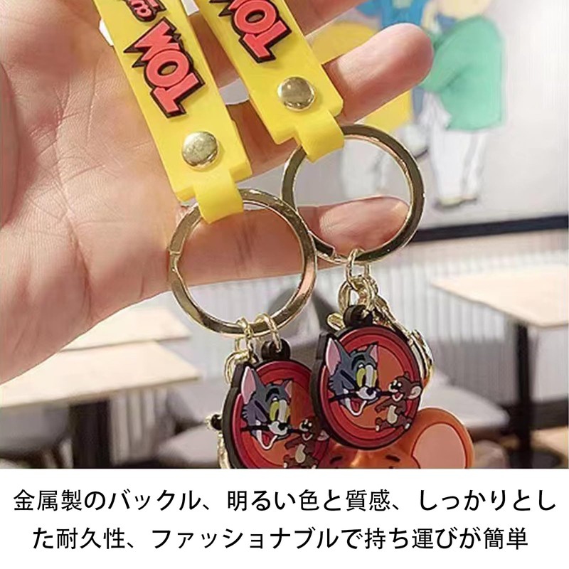 [AnT] 3D Mascot Couples Key Chain Accessories Silica Gel Car