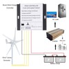 MPPT Wind Turbine Controller 100‑400W 12V 24V Auto Match Wind