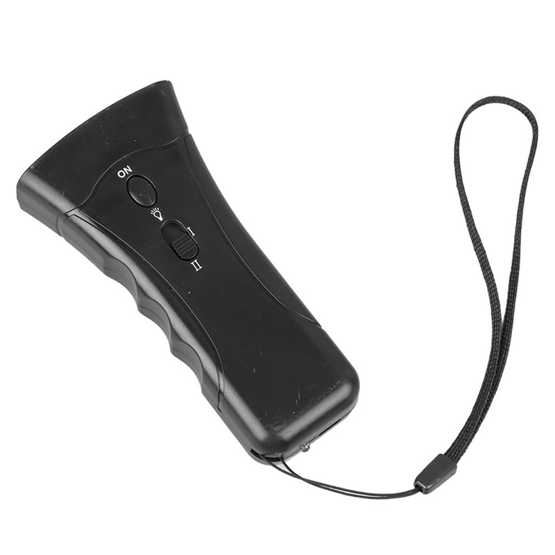 Dog Repeller Dual Sensor Ultrasound LED Light Laser Dog Deterrent