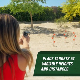 GoSports Outdoors Tri-Tower Steel Clay Pigeon Holder - 3 Pack, Shooting Practice Clay Target Stands