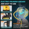 2-in-1 Pole Pruning Shears, 2" Cutting Diameter Cordless Electric Pole
