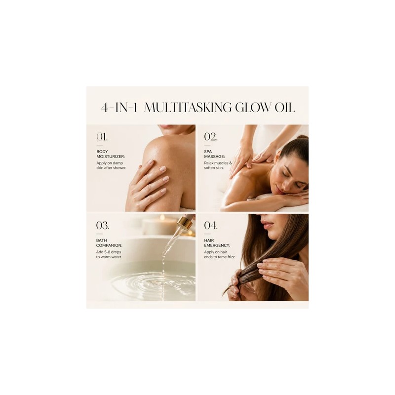 LOOKMEPRETTY ORGANICA BODY OIL WITH INFUSED PETAL FLOWERS 100ml