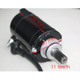 Zongshen 11 Teeth Starter Motor for CB250D-G 250cc Zongshen Engine Dirt Bike Pit Bike