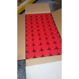 500 Red Retainer Aligner Box Orthodontic Dental Cases Mouth guard, Storage Case