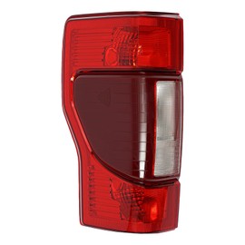 Halogen Taillights Assembly for Ford F250 F350 F450 2020-2022 (Only Fit Halogen With Blind Spot Model) Driver Side Outer Rear Brake Tail Lamps Assembly LC3Z-13405-A LC3Z-13405-D (Left Driver Side)