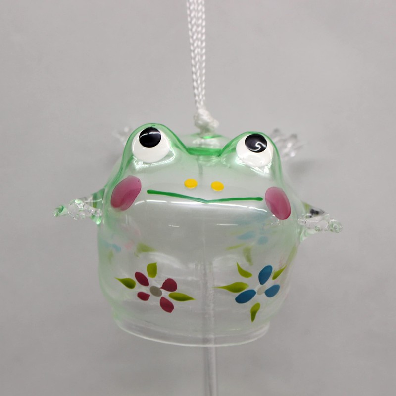 Craftmanhouse Glass Wind Chime (Frog)
