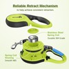 Pecute 16 ft Retractable Dog Leash with LED Light Rechargeable,