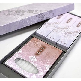 Nihon Kodo 2 Incense (Segetsuki Flower 1000°), Gift Incense, Promotional Incense, Shinbon Visit, Obon Visit, Mourning Visit, Sympathy, Mourning Postcard Arrives, Floral, Incense Wood, Kemuri Futsu,