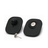 500 Checkpoint Security Compatible Rf 8.2Mhz Mini Tag Black W/Pin