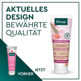 Kneipp Sensitive Hand Cream Almond Blossom Skin Delicate Almond Oil Pack of 8 x 75 ml