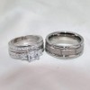 TWO RINGS Wedding Ring Sets His And Hers Promise Ring