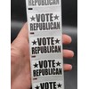 50PCS "Vote Republican" Stickers Bulk lot Decal Labels