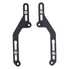 1 Pair Motorcycle Windshield Windscreen Adjusters Kit, CNC Aluminum Alloy