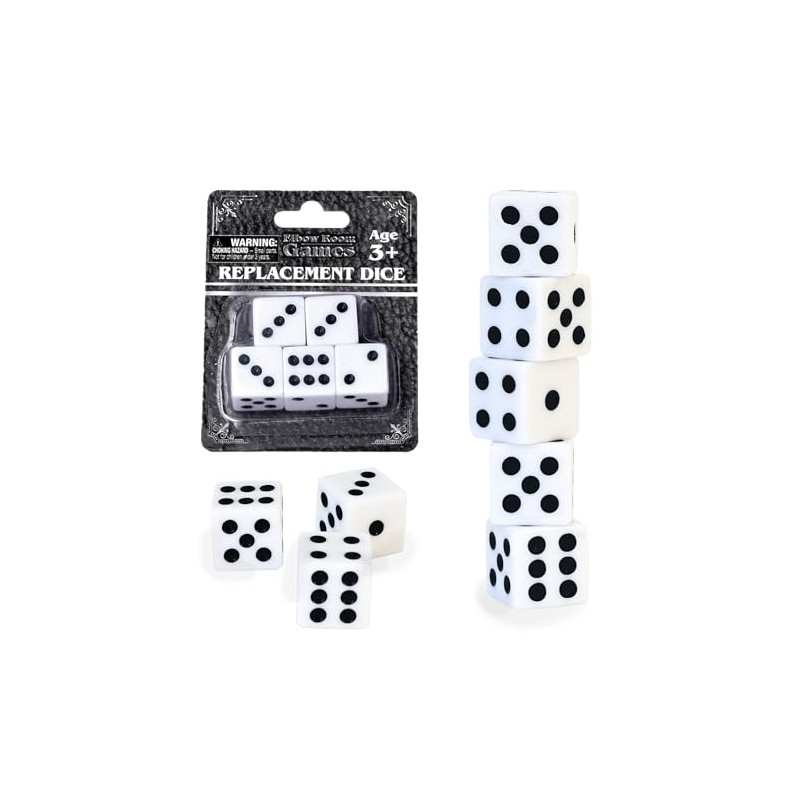Elbow Room 5PC Dice Set - Premium Quality Tabletop Gaming
