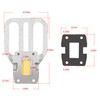 Yoursme Heavy-Duty Large Folding Step for Truck, Trailers, RV, Camper,