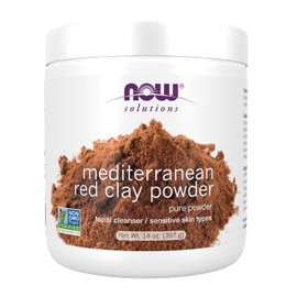 NOW Solutions Red Clay Powder Moroccan, 14-Ounce