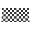 ANCLLO 2pcs Black And White Checkered Tablecloth Party Rectangular Tablecloth