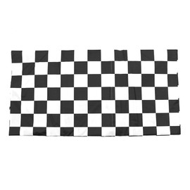 ANCLLO 2pcs Black And White Checkered Tablecloth Party Rectangular Tablecloth Plastic Tablecloth For Birthday Party Decoration Racing Party Picnic Wedding Decoration (137x274CM)